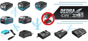 DEDRA SAS+ALL DED7189 Аккумуляторный почвенный бур