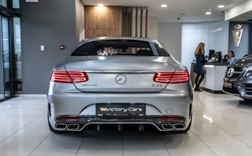 Mercedes Klasa S W222 Coupe AMG S 63 AMG 585KM 2016 Mercedes-Benz Klasa S F.Vat 23 Carbon Ceram..., zdjęcie 7