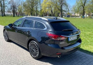 Mazda 6 III Kombi Facelifting 2016 2.2 SKYACTIV-D I-ELOOP 150KM 2018 Mazda 6 LIFT GT SkyLine 2.2D 150PK Zadban Serwis 1-Wlas Polecam 2.2, zdjęcie 2