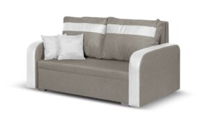 Sofa kanapa 2 os z funkcją spania CONDI beżowa