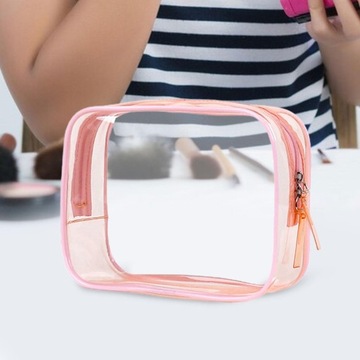 Косметичка Практичный, водонепроницаемый, прозрачный дорожный материал.