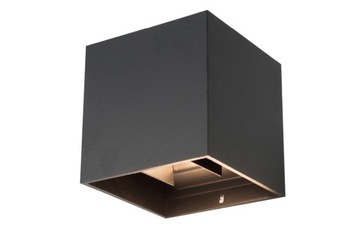 Lampa Zewnętrzna Góra Dół Czarna RIKO 2x4W 3000K