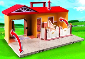 Playmobil 71393 Деревенская конюшня для лошадей 5348 5671