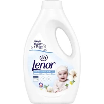 LENOR SENSITIVE LIQUID ГЕЛЬ ДЛЯ МЫТЬЯ ДЛЯ ЧУВСТВИТЕЛЬНОЙ КОЖИ, АЛЛЕРГИИ