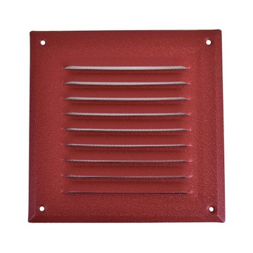 ДЫМОХОД ВЕНТИЛЯЦИОННЫЙ МАРКА 17X17 CM RAL 3009 МАТОВЫЙ ОКСИД КРАСНЫЙ