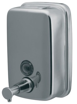 01415 Dozownik do mydła 500ml metal chrom