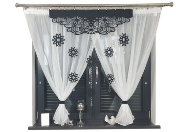 ЦВЕТЫ ПАННО КРАСИВЫЙ АЖУР УКРАШЕНИЕ 120х115 ГИРЛАНДЫ КРИСТАЛЛЫ ГЛАМУРНОЕ СТЕКЛО