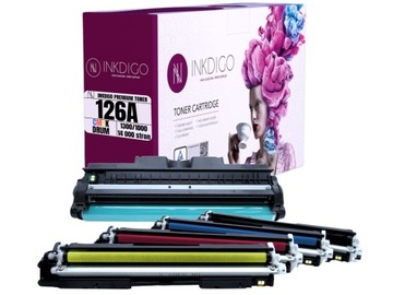 4x Toner + Bęben HP 130A LaserJet Pro M176n M177fw