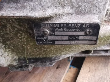 mercedes sprinter silnik 2,9td 312d skrzynia g16-5 711603