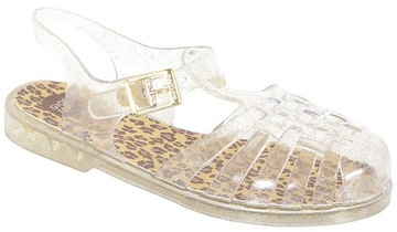 GIOSEPPO FLETA 25662 LEOPARD SANDAŁY 41