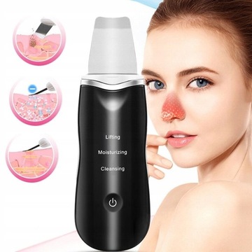 Ultrasonic Skin Scrubber Deep Facial Cleaning