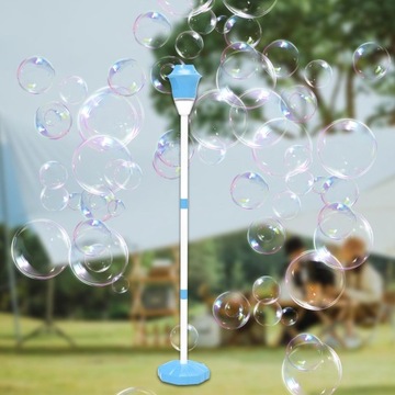 Летние игрушки Bubble Toy, стоящие с дозатором пузырьков высотой 47 дюймов, синий