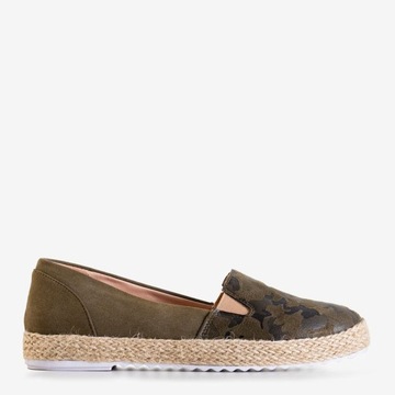 ZIELONE DAMSKIE ESPADRYLE W MORO NUHENTE 38