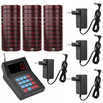 Przywoływacze klientów system bar pager 30 szt