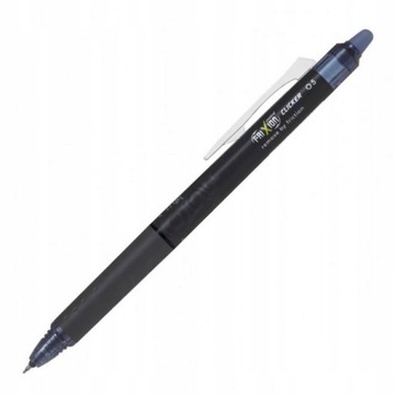 PIÓRO KULKOWE PILOT FRIXION CLICKER 0.5mm BLUE BLACK - GRANATOWE