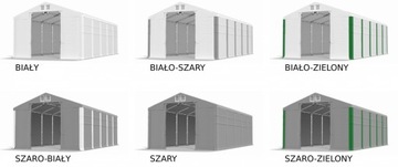 Namiot MAGNUS 5x10-4 magazynowy RÓŻNE KOLORY