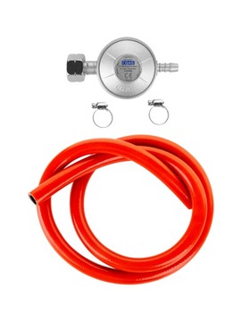 Zestaw do grillowania TEESA reduktor gazy+wąż+opaski TSA0094