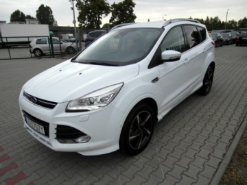 Ford Kuga II SUV Facelifting 1.5 EcoBoost 182KM 2017 Ford Kuga Salon Polska Individual 4x4 Kamera Xenon Skora 1.5 BenzynaLPG, zdjęcie 7