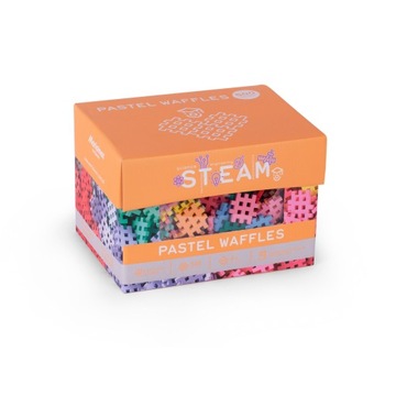 KLOCKI WAFFLE WAFLE MINI MARIOINEX PASTEL 500 EL.