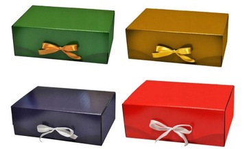 10 SZT - 1 SZT 4,87 ZŁ NETTO 24x17x8 CM PUDEŁKO PREZENTOWE REKLAMOWE 1487