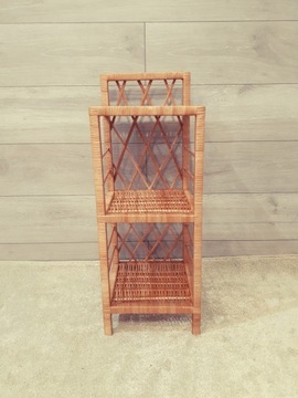 ПЛЕТЕНЫЙ ШКАФ (стеллаж, полка) - 3 ПОЛКИ, 75 см