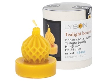 Forma silikonowa - Tealight bombka