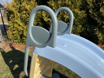 Mochtoys большая садовая горка, водная горка, 180 см - синяя