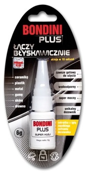 Klej cyjanoakrylowy Bondini plus 6 g