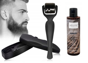 ROLLER DO BRODY ZAROSTU + szampon antybakteryjny przeciwłupieżowy
