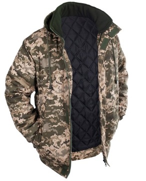 Камуфляжная куртка в стиле милитари ЗИМНЯЯ ИЗОЛЯЦИЯ MM14, XXL