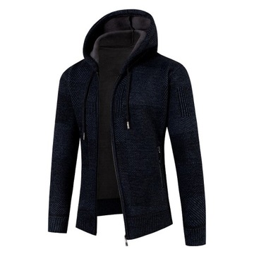 2023 New Men's Sweaters fashion Winter Warm Hooded