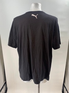 Puma t-shirt koszulka męska czarna klasyczna bawełna 768123 01 XL