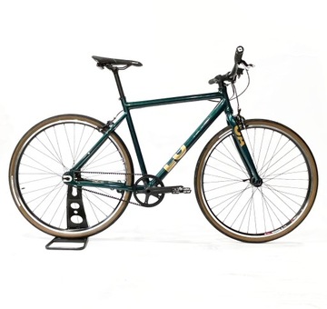 Loca Bikes Single Speed Belt Drive Commuter na pasek Gates 56cm L