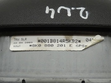 ПОДУШКА БЕЗОПАСНОСТИ ВОДИТЕЛЯ AUDI A4 B8 A5 8T 8K0880201E