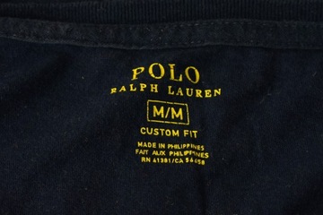 POLO RALPH LAUREN USA KOSZULKA BAWEŁNA LOGO roz. M