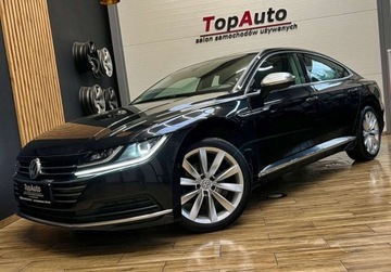 Volkswagen Arteon Fastback 2.0 TDI 190KM 2019 Volkswagen Arteon 2.0 TDI DSG bezwypadkowy GWARANCJA navi vitrtual