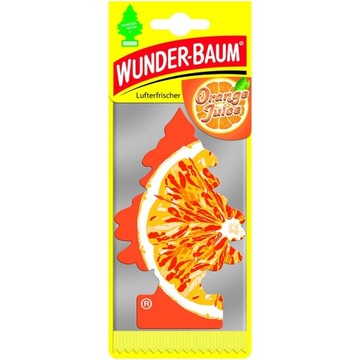 WUNDER BAUM CHOINKA ZAPACHOWA ZAPACH ORANGE JUICE