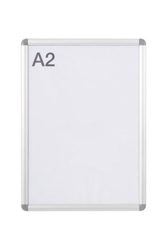 RAMKA BI-OFFICE ZATRZASKOWA ZAOKRĄGLONA A2