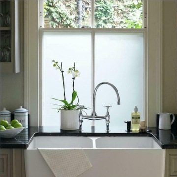 МАТОВАЯ МОЛОЧНАЯ ЗАЩИТНАЯ ПЛЕНКА ДЛЯ ОКОН 50см