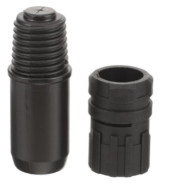 25MM ZŁĄCZE PRĘTU ŻELAZA Z TWORZYWA SZTUCZNEGO W SPRAYU STAL NIERDZEWNA 7,6X2CM