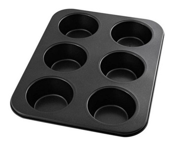 Forma do pieczenia muffinek Moka - Ibili - 6 szt.