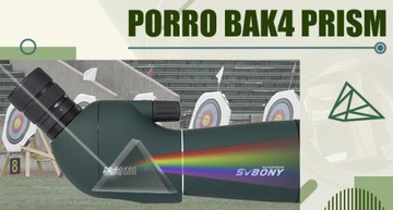 Телескопы наблюдательные Svbony SV28PLUS со штативом, 20-60х60мм BAK4, телескоп