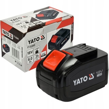 АККУМУЛЯТОР YATO 18V LI-ION 6.0AH YT-82845