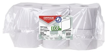 Papier toaletowy makulaturowy 2-warstwowy 63m