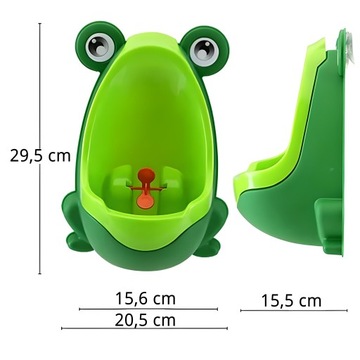 ПИСУСУС ГОРШОК ДЛЯ ДЕТЕЙ МАЛЬЧИК НА СТЕНЕ ЛЯГУШКА