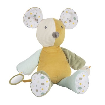 Canpol babies pluszowa przytulanka dla niemowląt z piszczkiem MOUSE