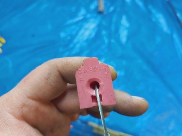 OPEL-PARTS Zafira B Трос ручки заднего замка