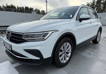 Volkswagen Tiguan II SUV Facelifting 2.0 TDI 150KM 2022 Volkswagen Tiguan salon PL FV VAT 23 manualna skrzynia biegow bezwypadk, zdjęcie 1