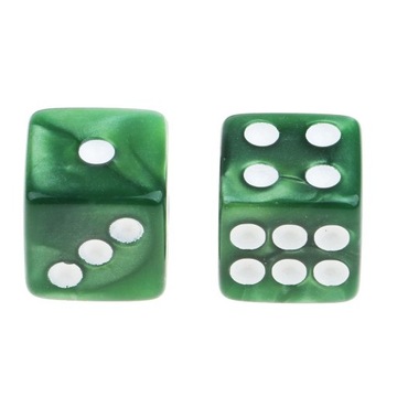 Набор из 100 шестигранных акриловых кубиков D6 1.