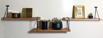 НАБОР ИЗ 3-Х ПОДВЕСНЫХ НАСТЕННЫХ ПОЛОК LOFT INDUSTRIAL